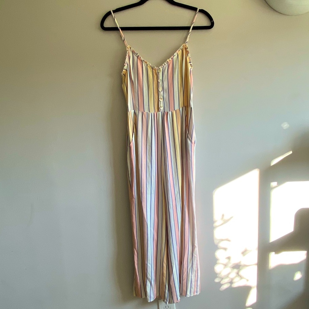 Saltwater Luxe Pastel Striped Romper